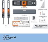 Vogel's COMFORT TVM 3205 | Vaste tv-beugel | 19-50 6